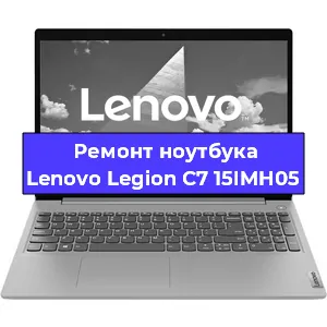 Чистка от пыли и замена термопасты на ноутбуке Lenovo Legion C7 15IMH05 в Санкт-Петербурге